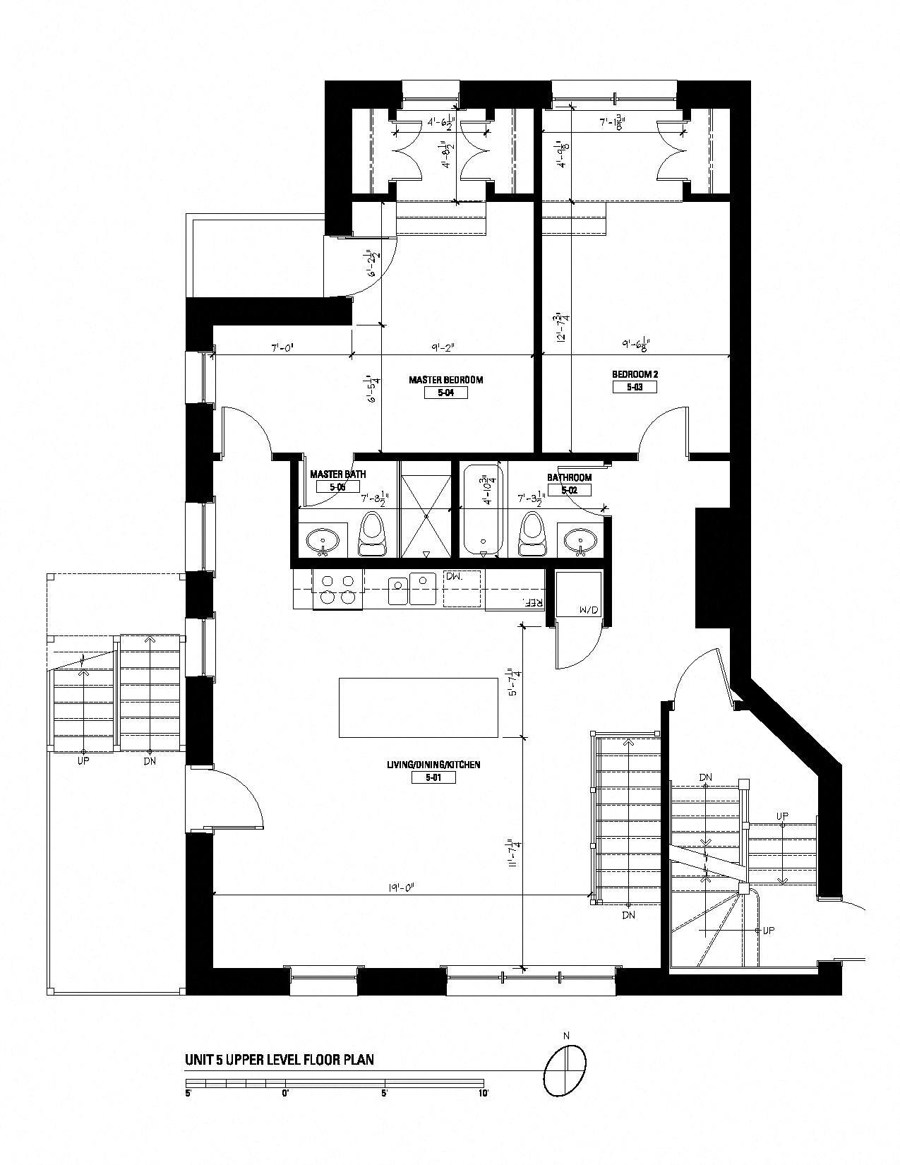 Floor plan for 4 beds, 4 baths, 1567 sqft